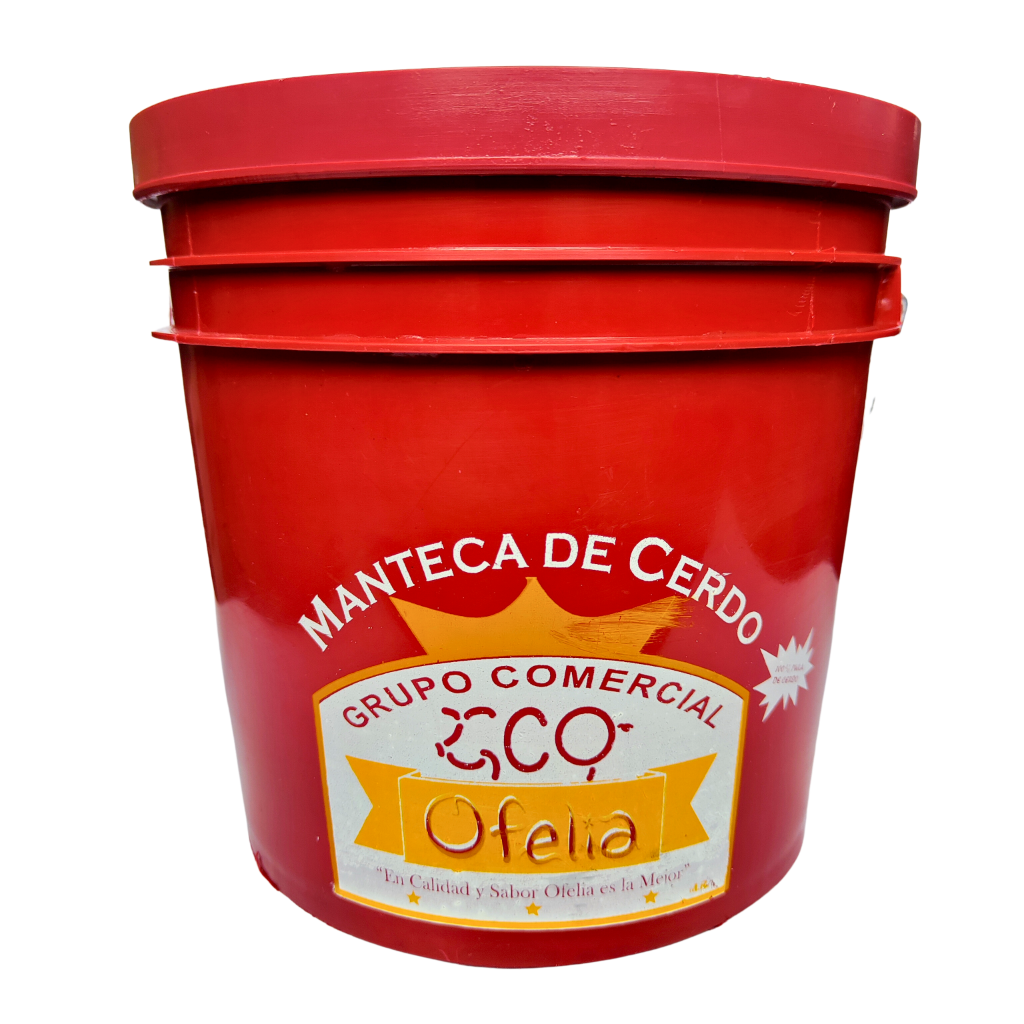 Manteca de cerdo GCO cubeta de 3.5 Kg